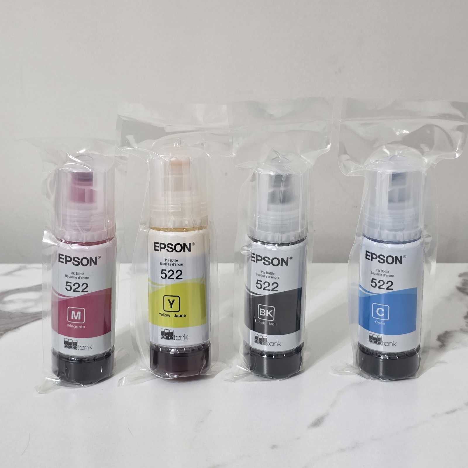 Epson Genuine 522 Ink Combo Pack for ET-2400 ET-2840-ET-4810 Exp 07-2027