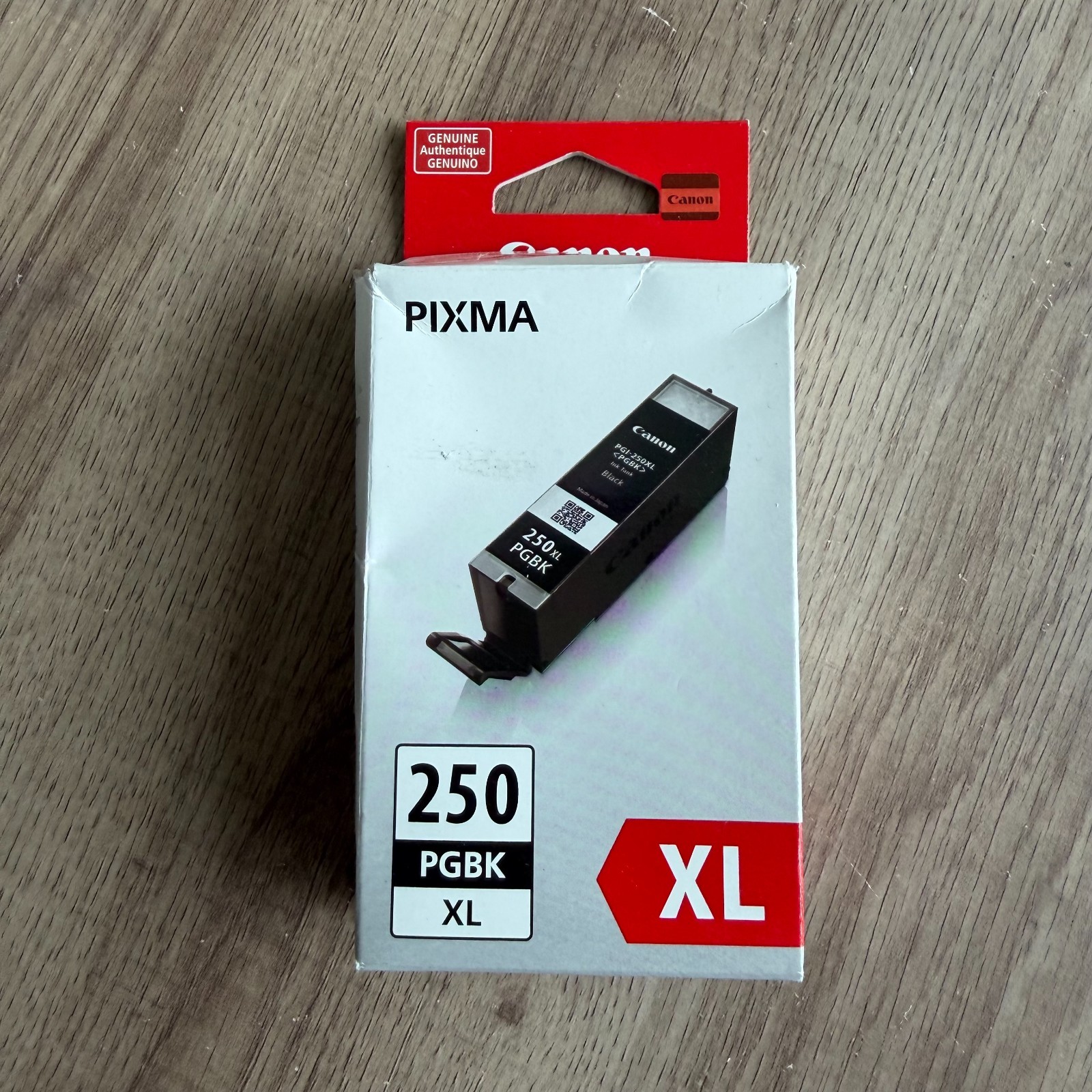 OEM Canon Pixma 250 XL (PGI-250XL) PGBK Black Ink Cartridge- New Open Box