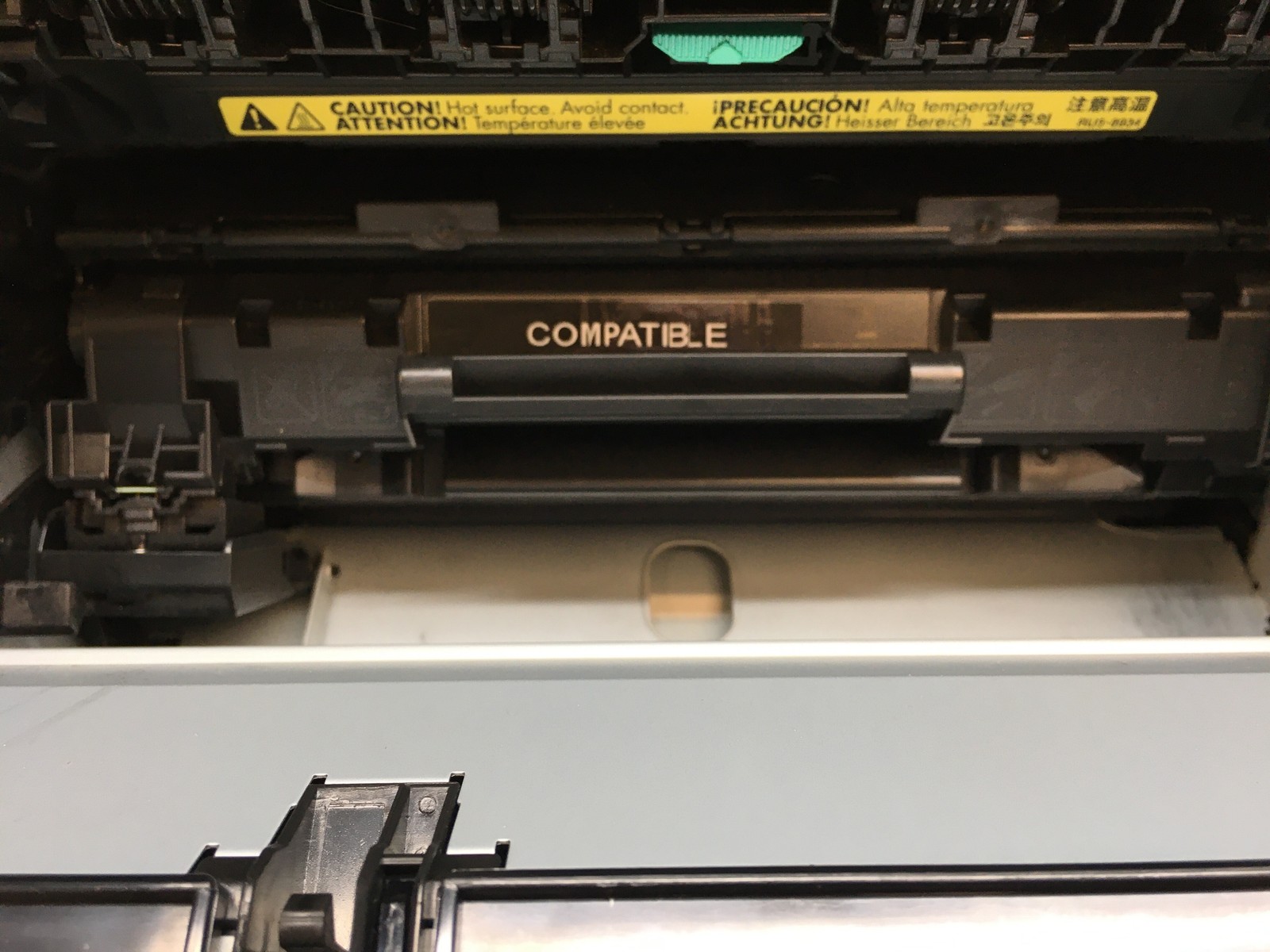 HP LaserJet P1606DN Workgroup Printer 13.6k Pgs w/ FULL Toner *NO PAPER HOLDER*