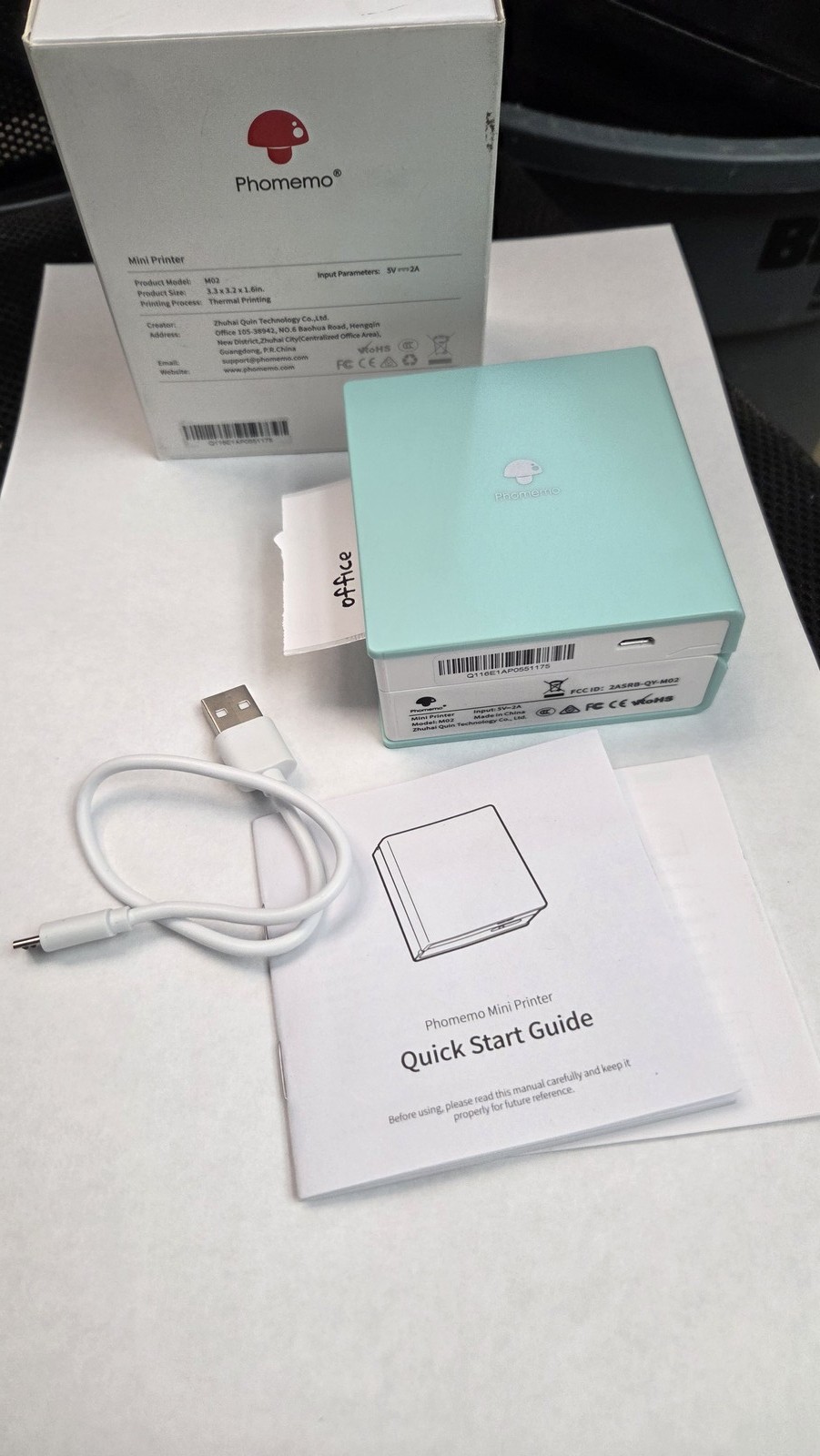 Phomemo Mini Printer M02