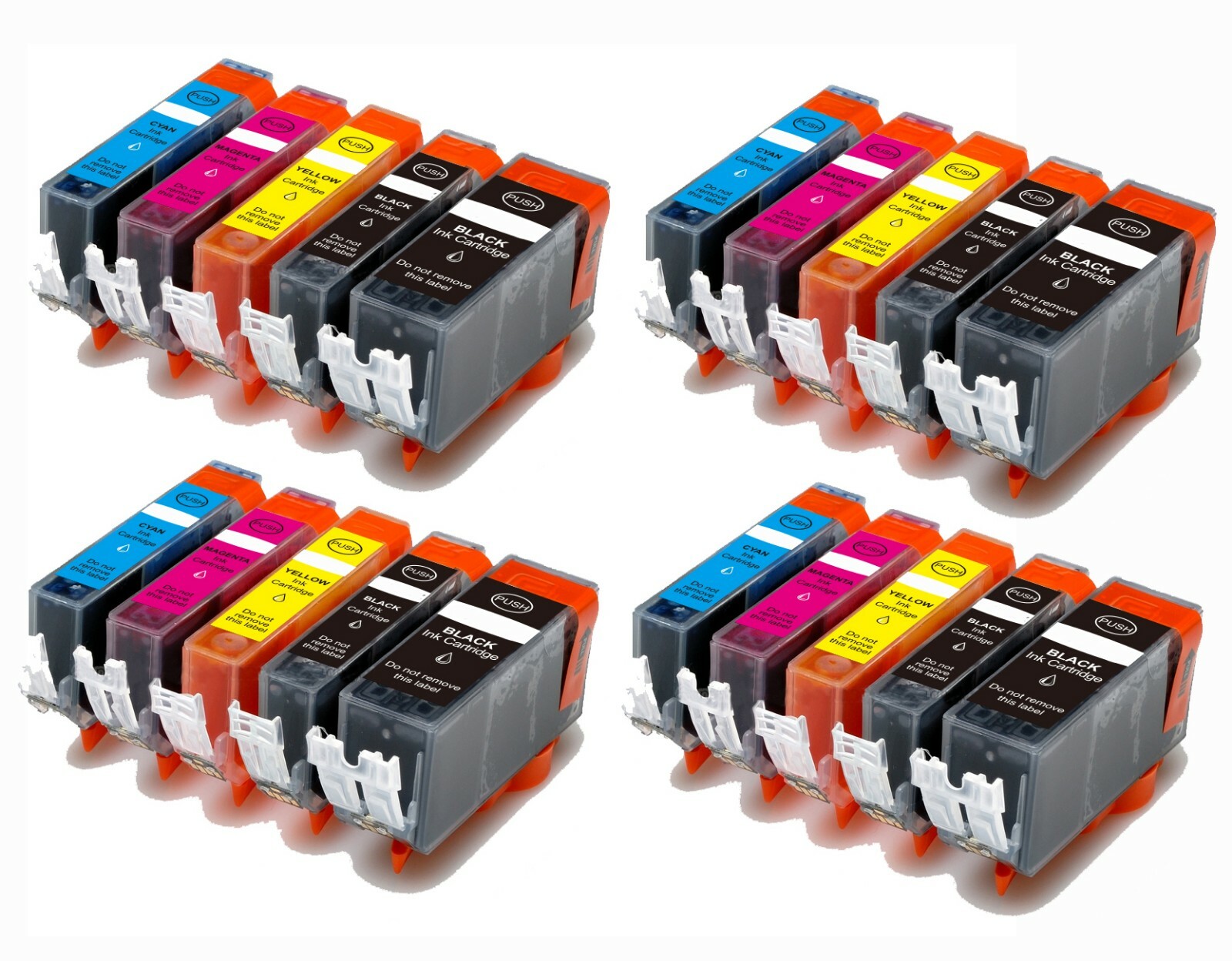 Ink Cartridges Value Pack for PGI-225 CLI-226 Canon MG5320 MX882 MX892 MX712