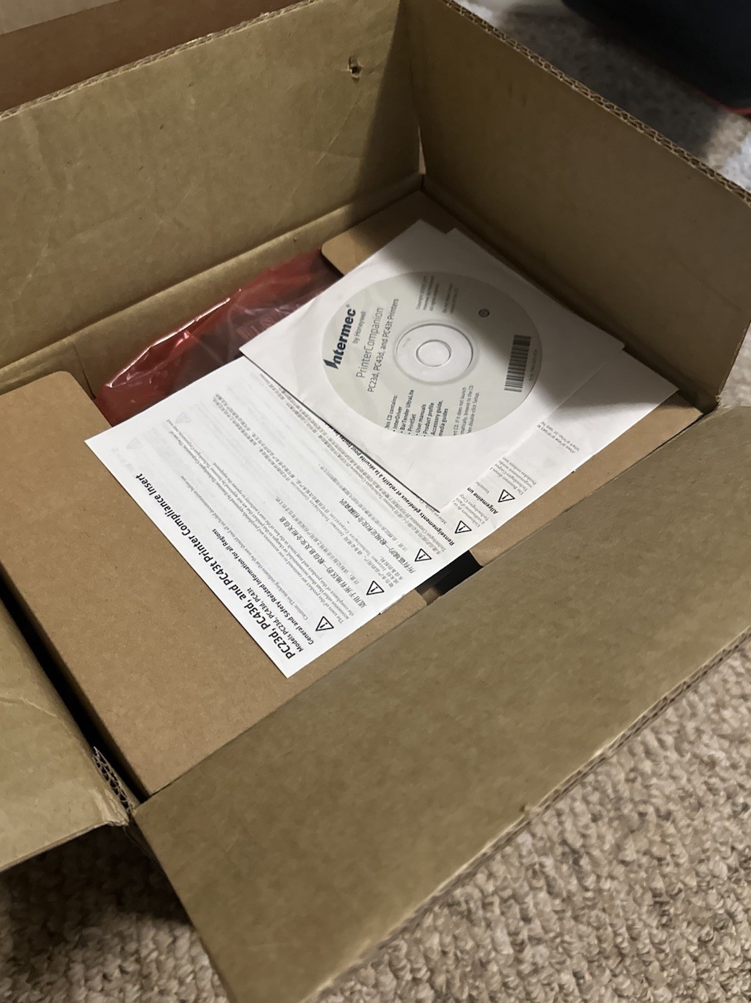 Intermec PC23d Thermal Label Printer -Brand New Open Box