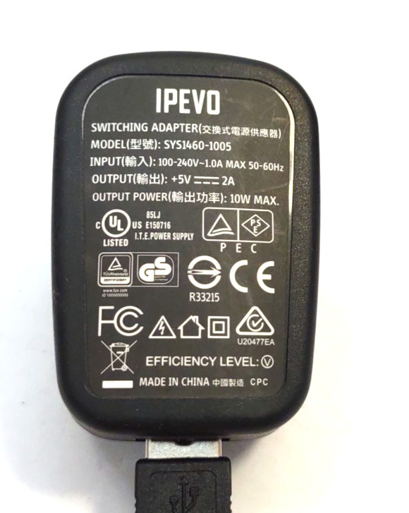IPEVO VZ-1 HD VGA/USB Dual-Mode Document Camera CDVU-05IP
