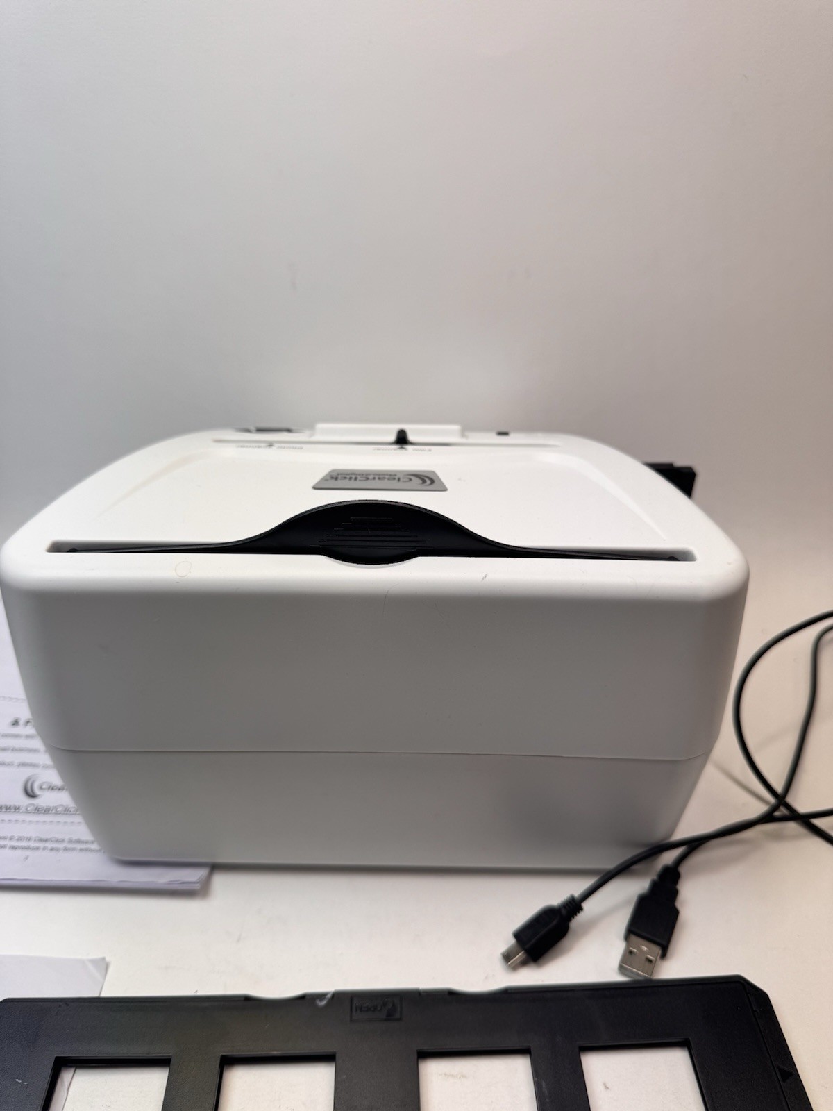 ClearClick Photo to Digital Photo Slide and Film Scanner. No Memory Card.