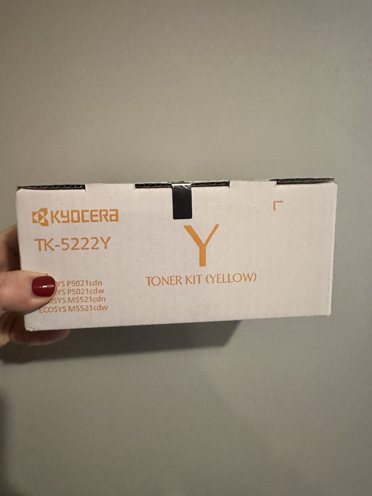 Kyocera TK-5222Y Toner Kit Yellow Item No: 1T02R9AUS1