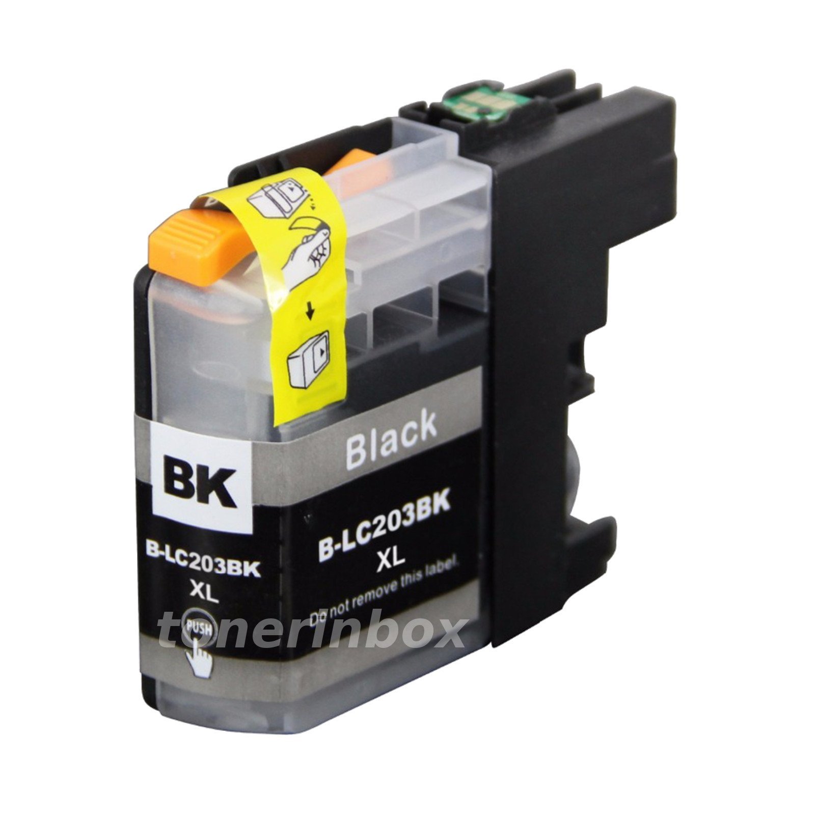 3 Black Ink For Brother LC203 LC-203 XL MFC-J4320W MFC-J4420DW MFC-J4620D w/Chip