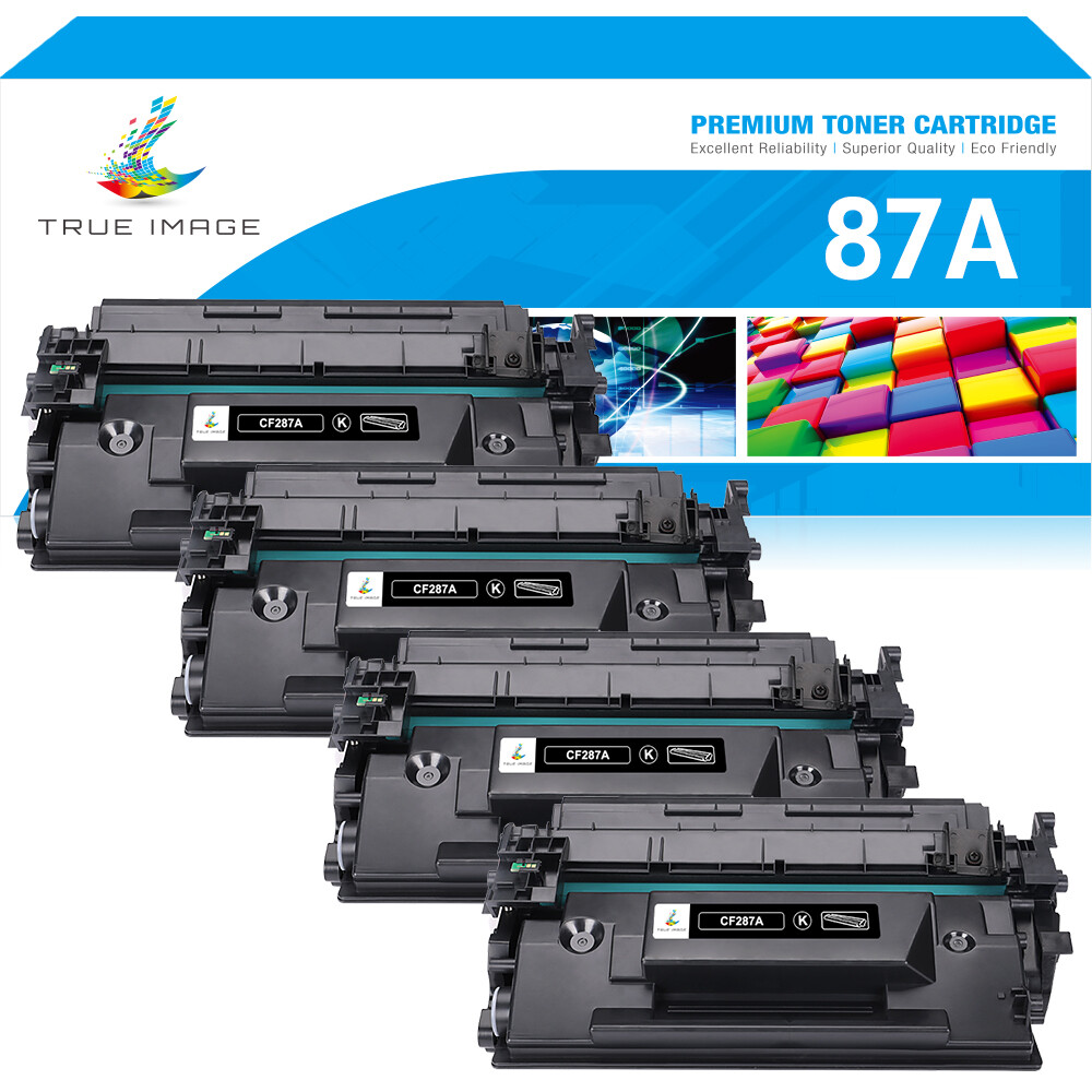 4PK CF287A 87A Toner Cartridge Fits for HP LaserJet Pro M501dn M506dn M527dn