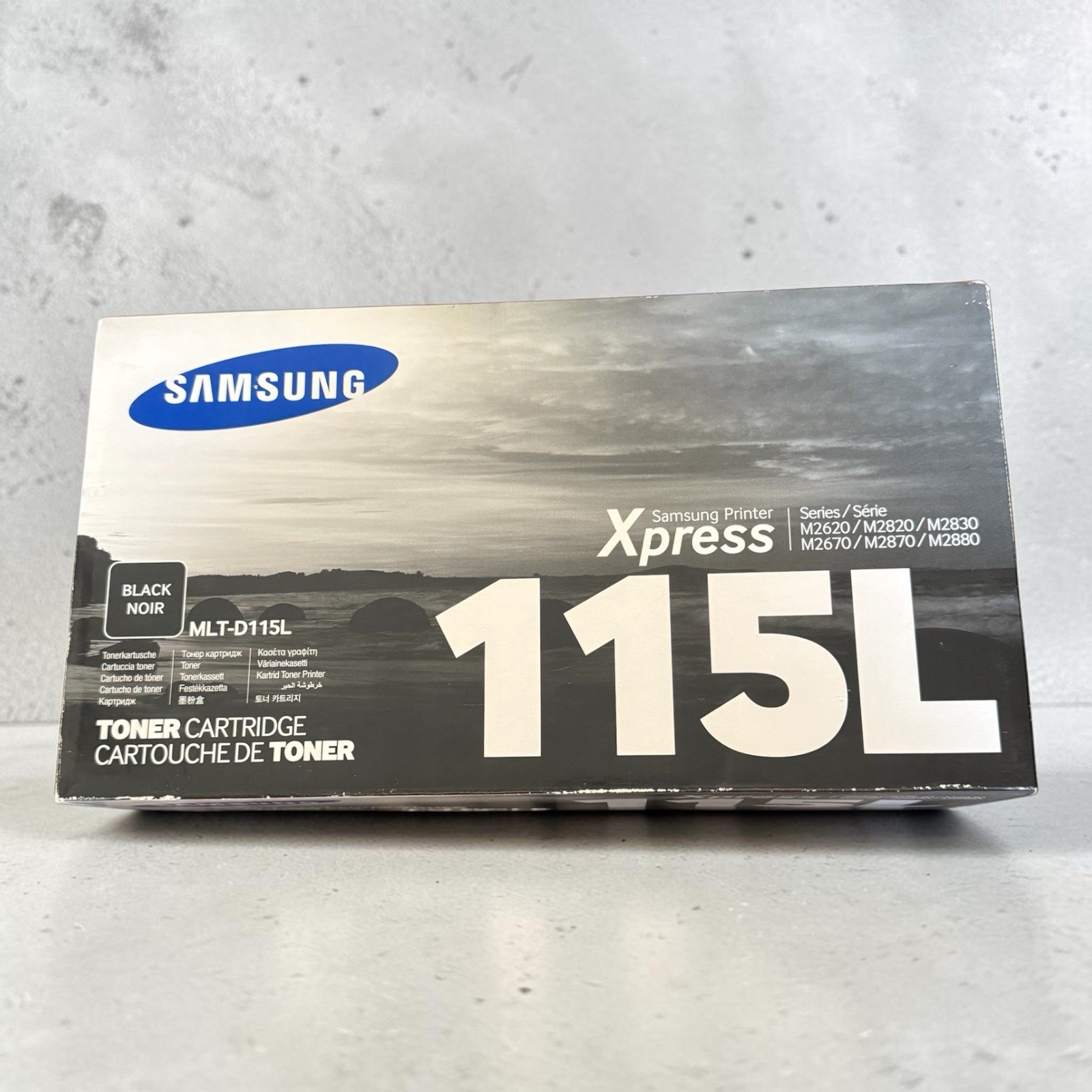 GENUINE SAMSUNG MLT-D115L BLACK TONER CARTRIDGE 115L M2620 M2820 M2830 SEALED