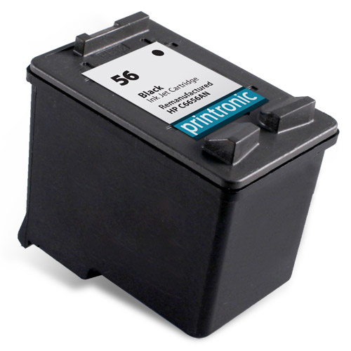 Recycled HP 56 ink (C6656AN) Black for HP OfficeJet 5510 6110 PSC 2410