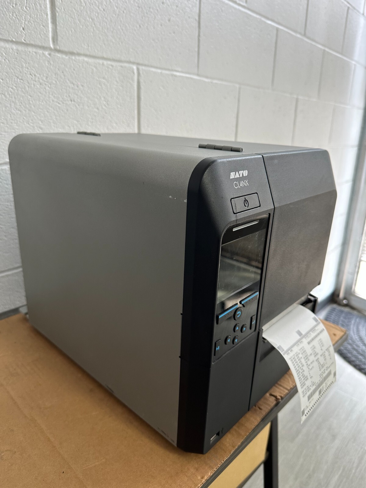 WWCL00061 – SATO CL4NX DT/TT,203 DPI, Eth/Ser/USB Printer. WARRANTY GOOD WORKING