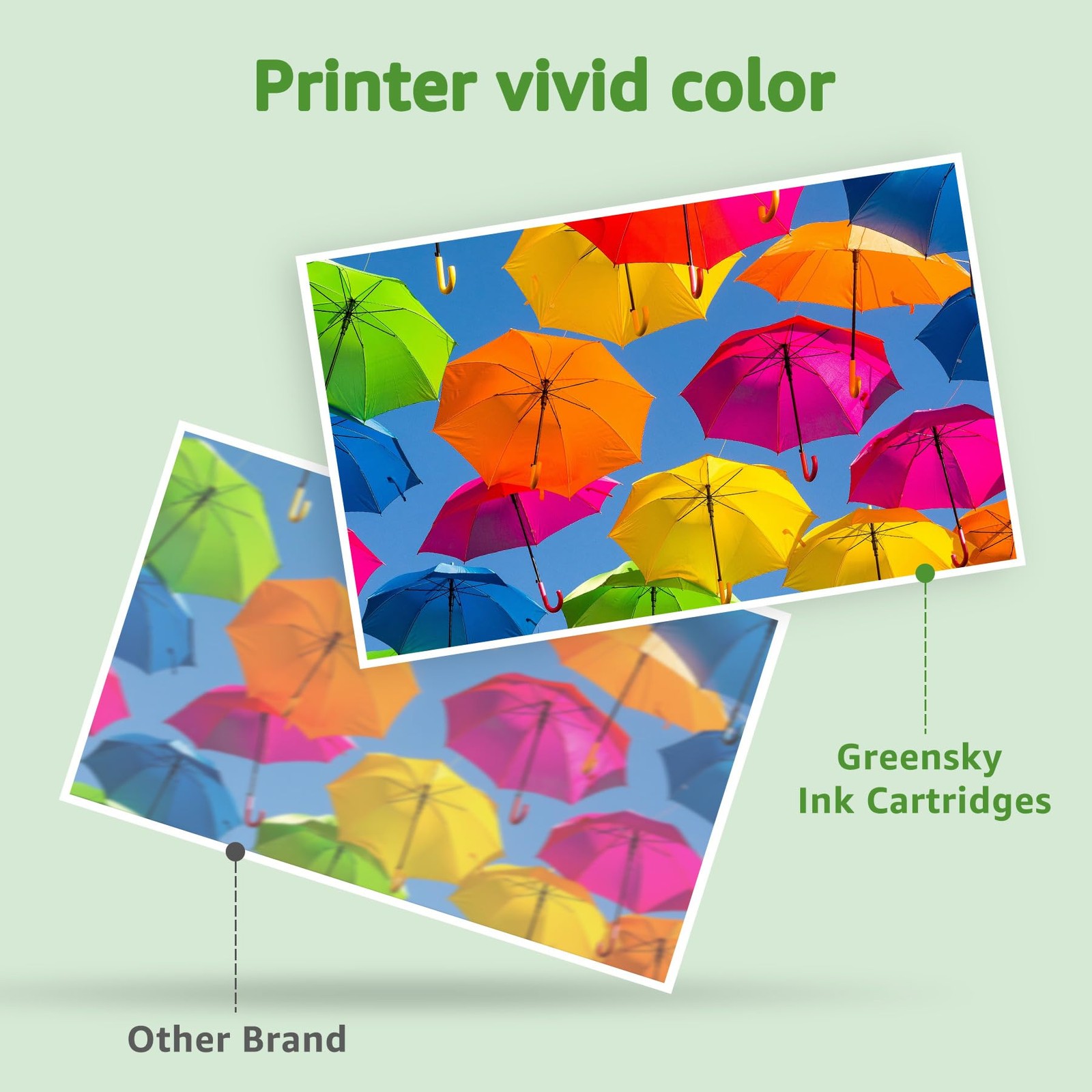 GREENSKY Compatible 952XL Ink Cartridge 4-Pack for HP OfficeJet Pro XL Black