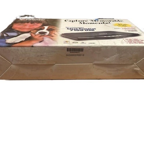 Visioneer OneTouch 7100 USB Flatbed Scanner – 1200×4800 dpi In Original Box