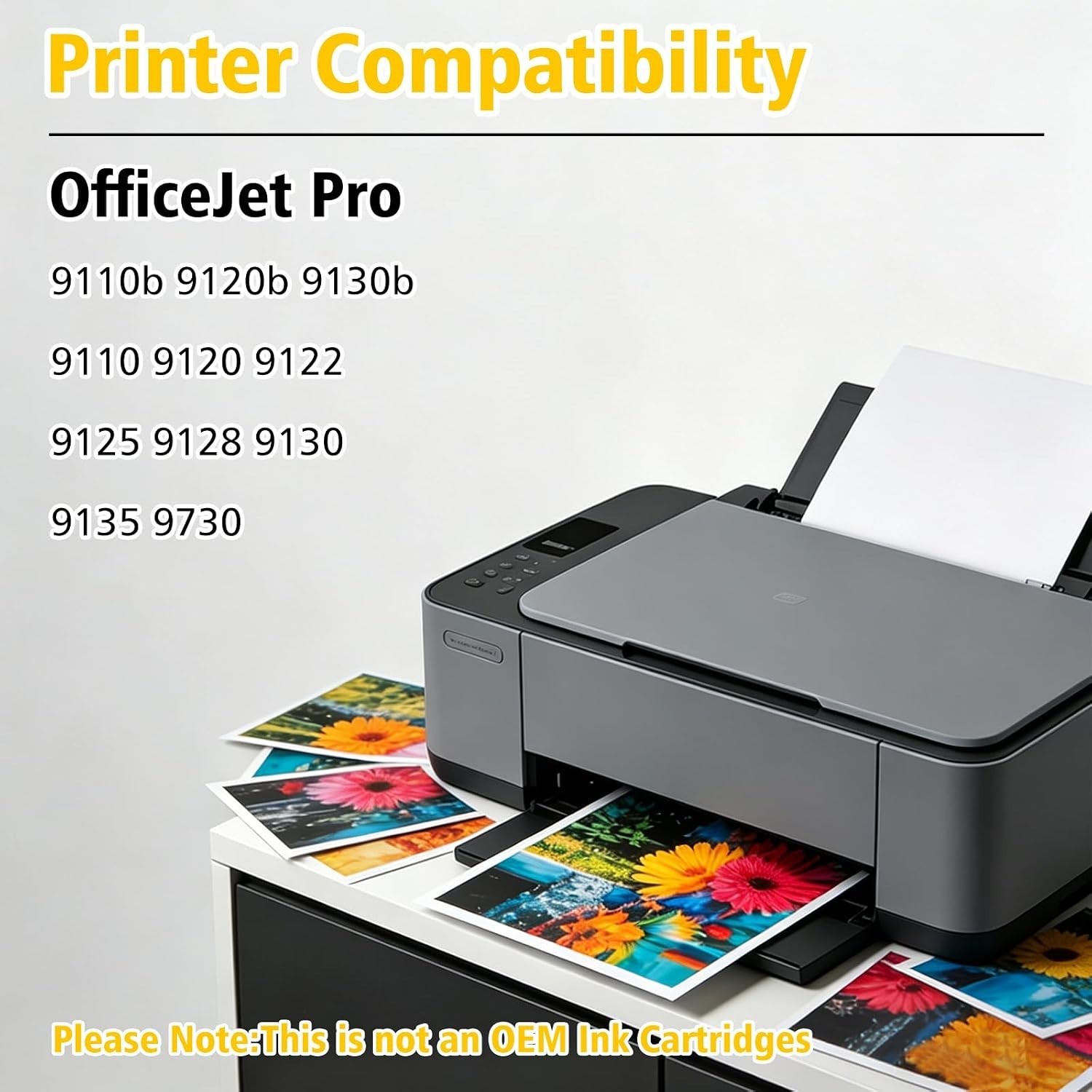 936E 936XL Ink Cartridge (4-Pack) for HP OfficeJet 9120 9135e 9120e 9110 9730e