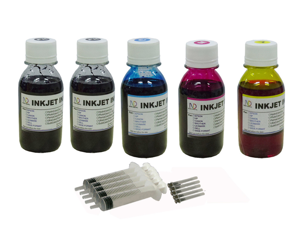 5x4oz refill ink for Canon GI-290 G1200 G2200 G3200 G4200 G4210 Printer ink