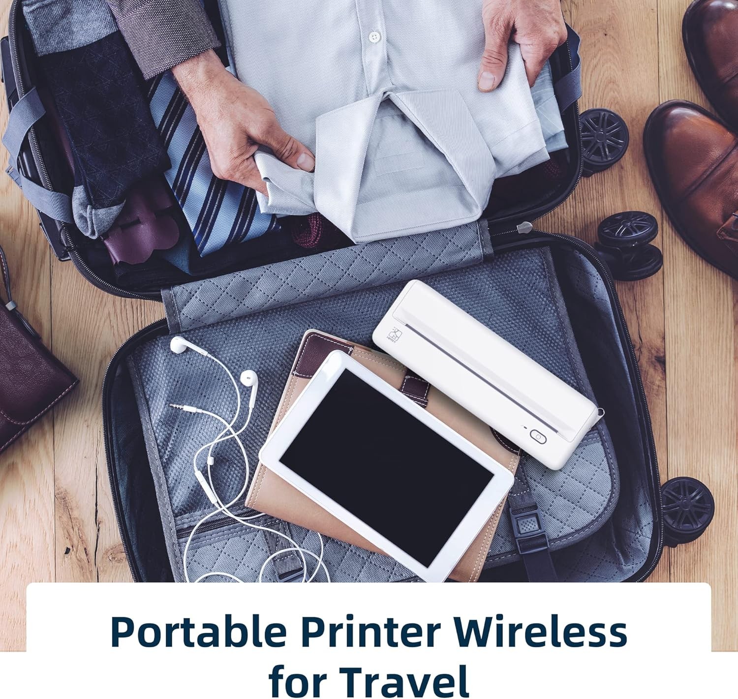 HPRT Wireless Bluetooth Thermal Printer Portable Travel Printer for iOS Android