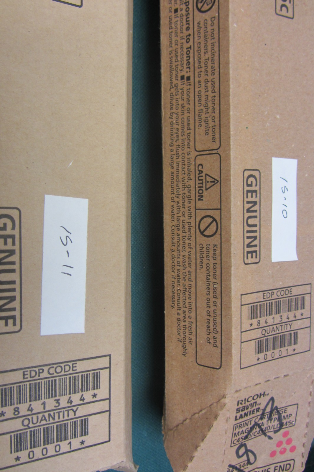 RICOH SAVIN LANIER Gestetner 841344 MAGENTA Toner MP C4500,C4540,LD445c