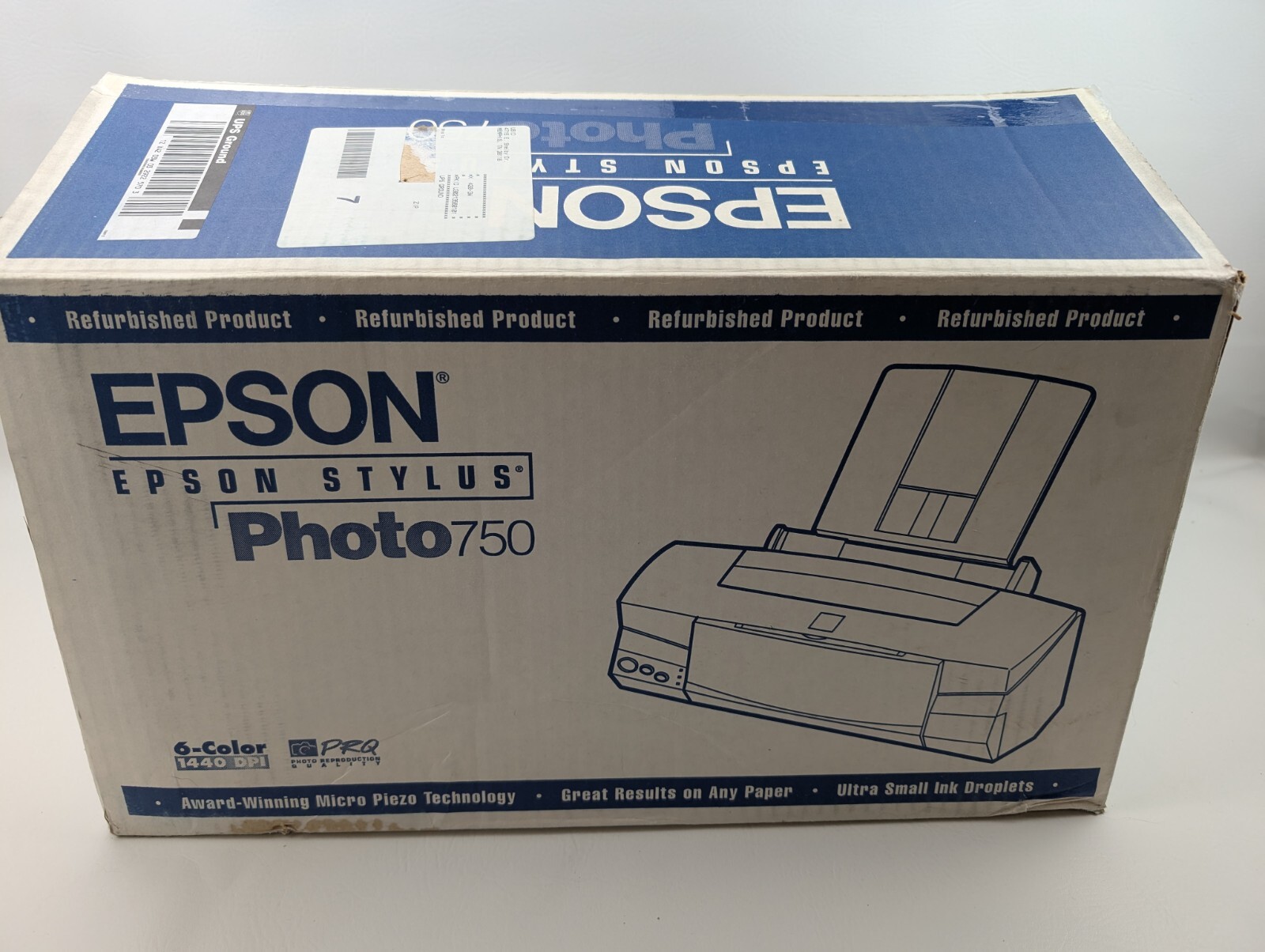 Epson Stylus Photo 750 Inkjet Printer – Open Box –