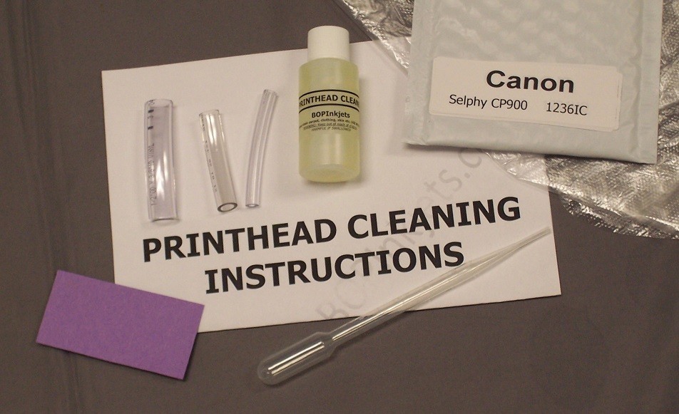 Canon Selphy CP900 Printhead Cleaning Kit (Everything Incl.) 1236IC