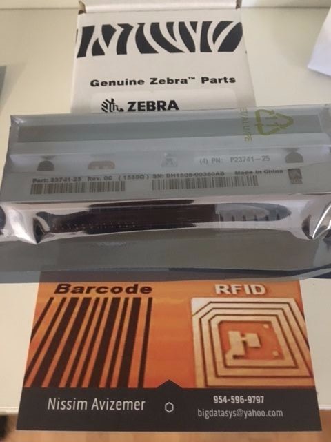 NEW ZEBRA **ORIGINAL** P23741-25 PRINTHEAD 300DPI Conversion Kit NEW