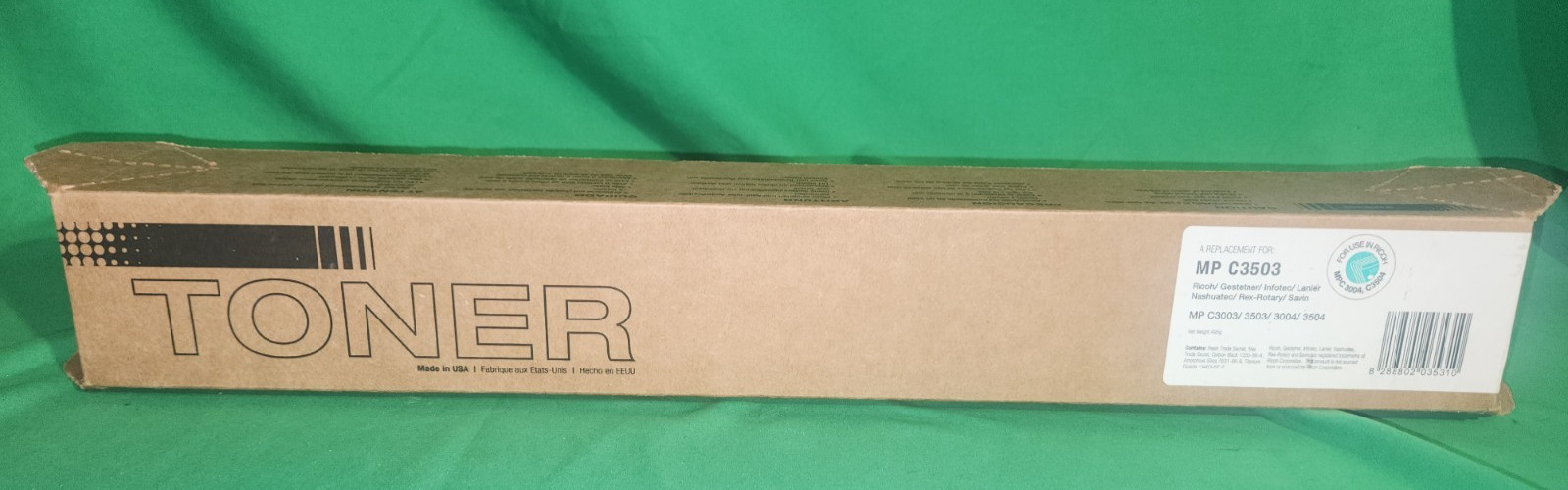 Ricoh MP C3503 Replacement Toner MP C3003/3503/3004/3504 Black