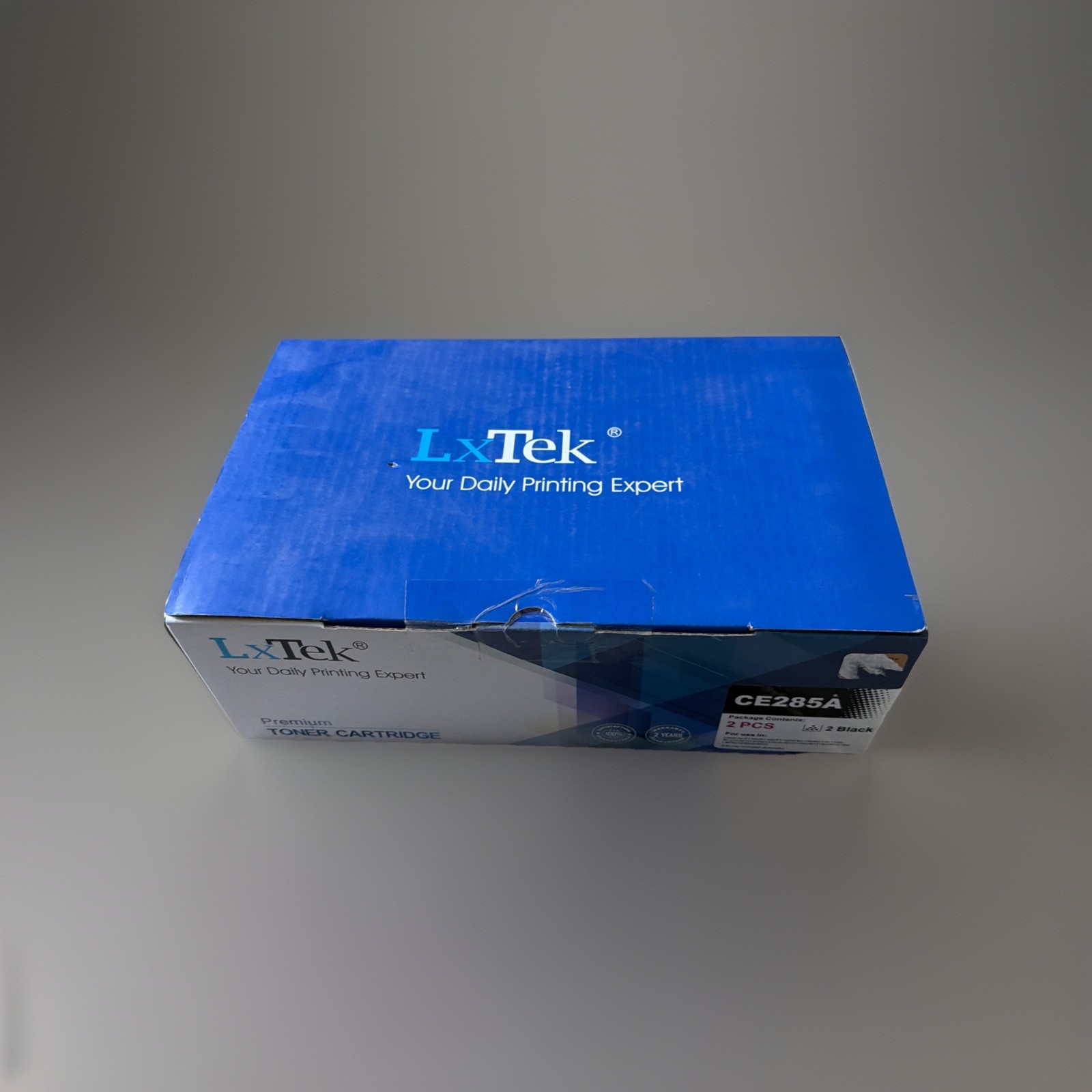 LxTek Premium Toner Cartridge, model CE285A.