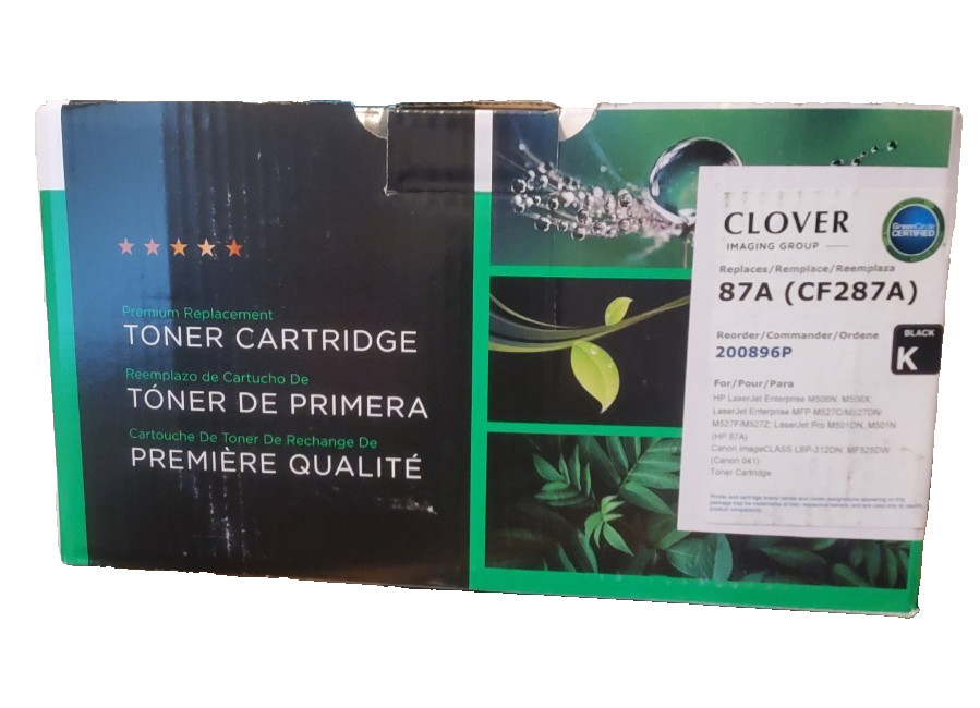 Clover Imaging CF287A 87A Toner Cartridge Fits for HP LaserJet Pro M501dn M501n