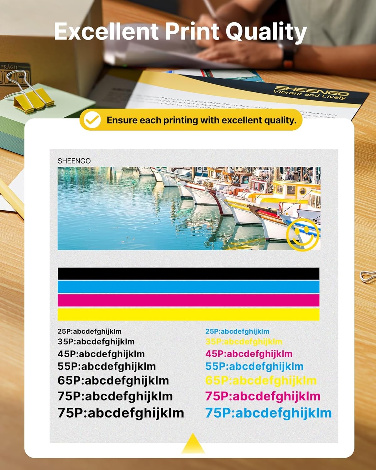 936e 936XL Ink Cartridges 4PK for HP Officejet Pro 9125e 9120 9730e 9135e 9130b
