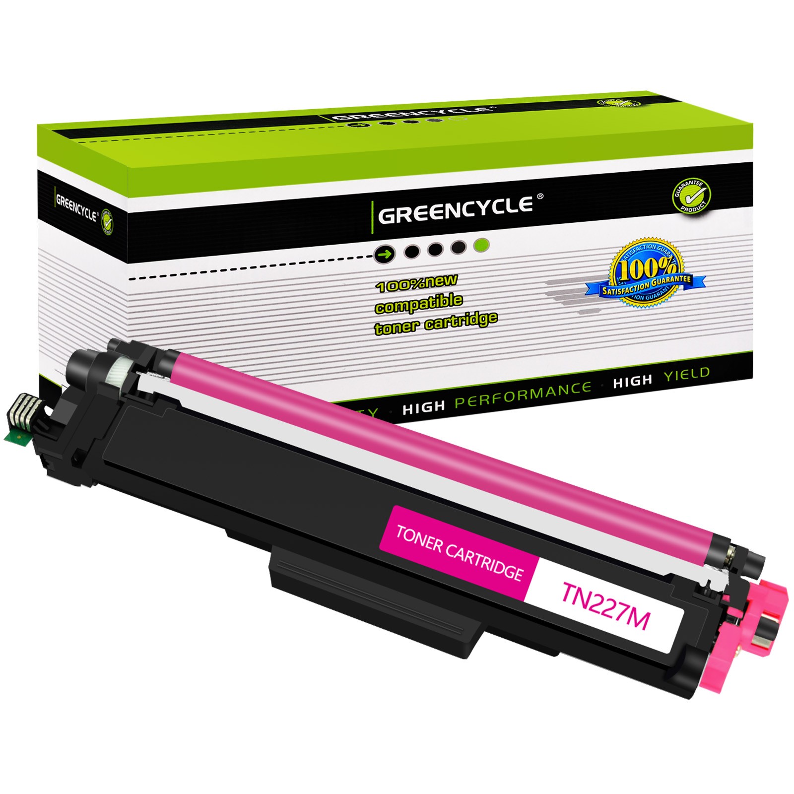 1PK TN227MG Magenta Toner Cartridge Fits for HL-L3210CW HL-L3230CDW DCP-L3510CDW