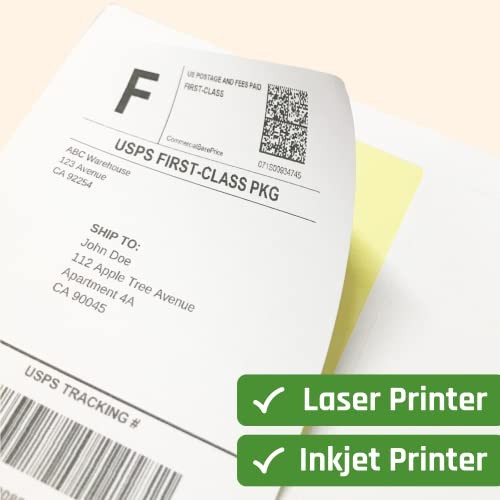 2″ x 4″ Labels for Printer, Printable Mailing Address 2″ x 4″ | 40 Sheets