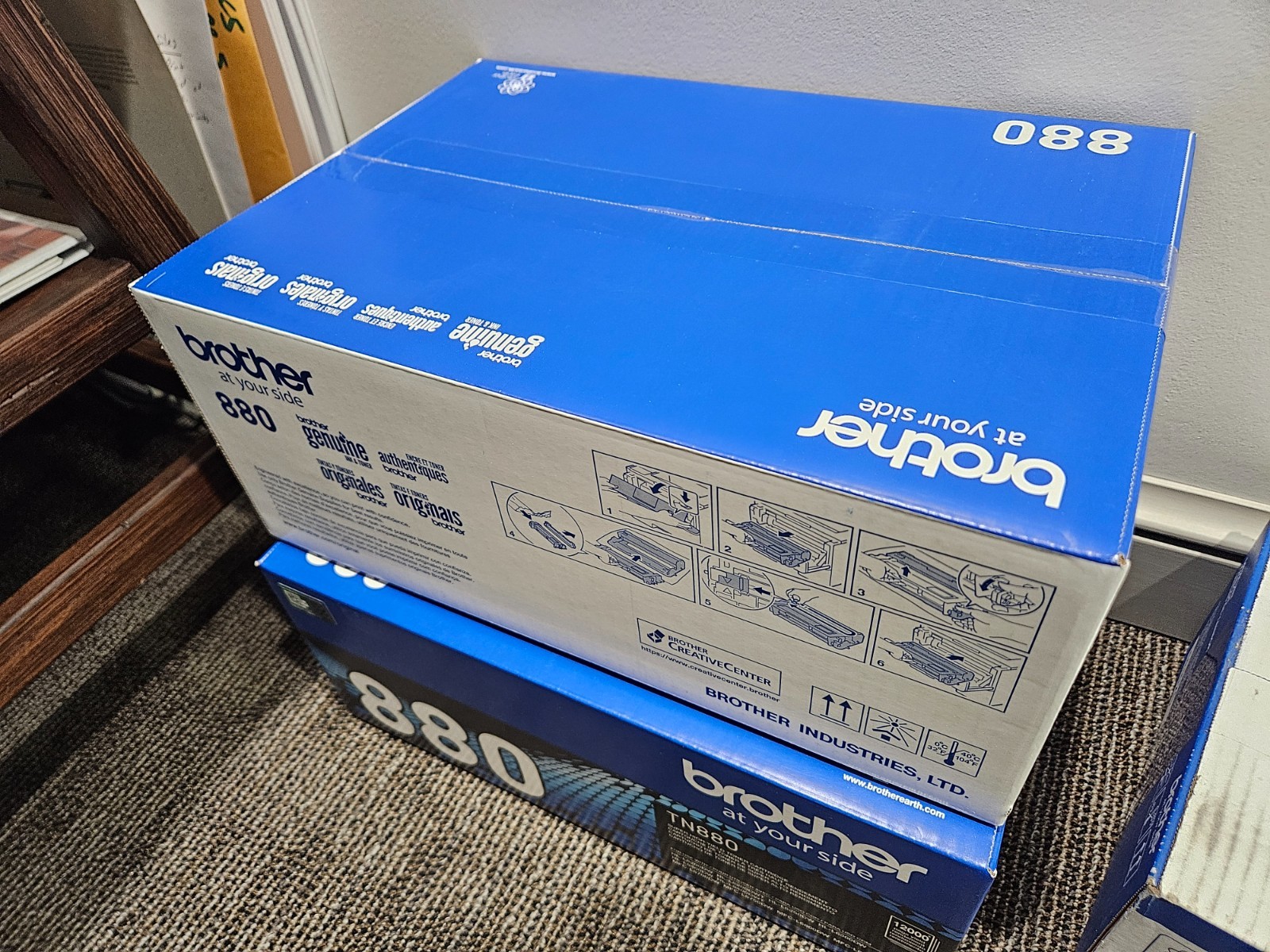Brother TN880 Genuine Super High Yield Black Toner Cartridge 12,000 Pages – New