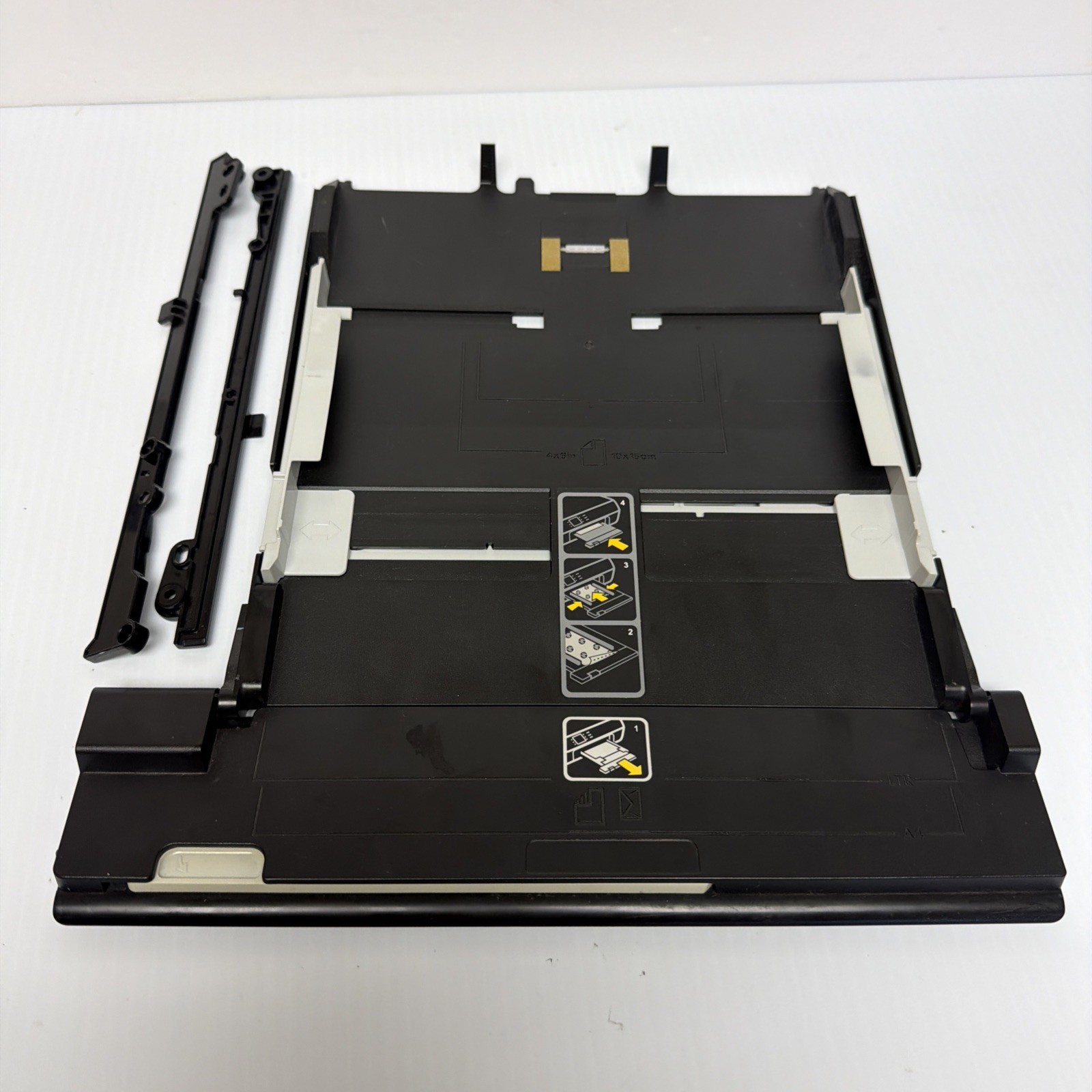 HP ENVY 5535 PRINTER PAPER TRAY PHOTO FEED ADJUSTMENT GOOD CLEAN CONDITION USED