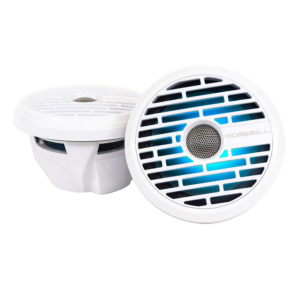 Roswell R1 7.7 Marine Speakers – White – 90W RMS 180W Peak Power [C920-21140]