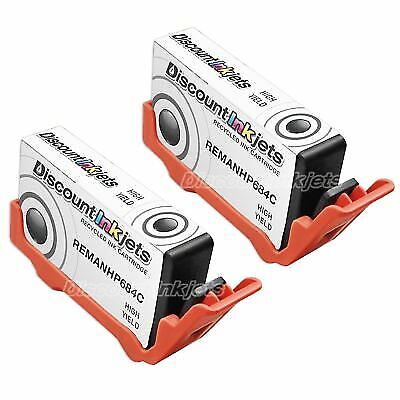 2PK CN684WN for HP 564XL BLACK Inkjet Cartridge PhotoSmart B8550 C410 C310 B210a