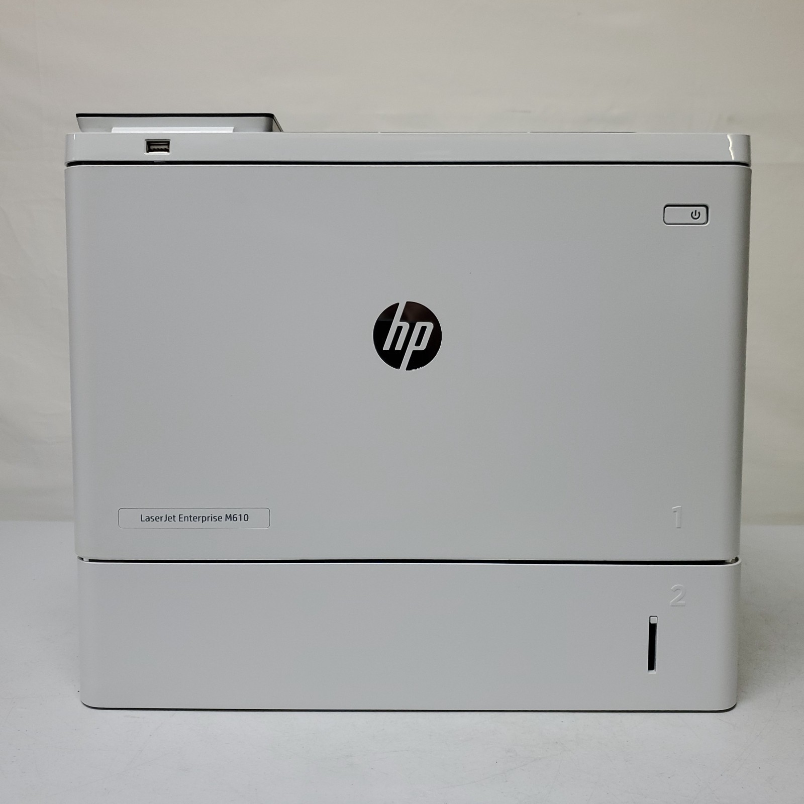 HP LaserJet Enterprise M610DN Black White Printer W/Toner Duplex Network