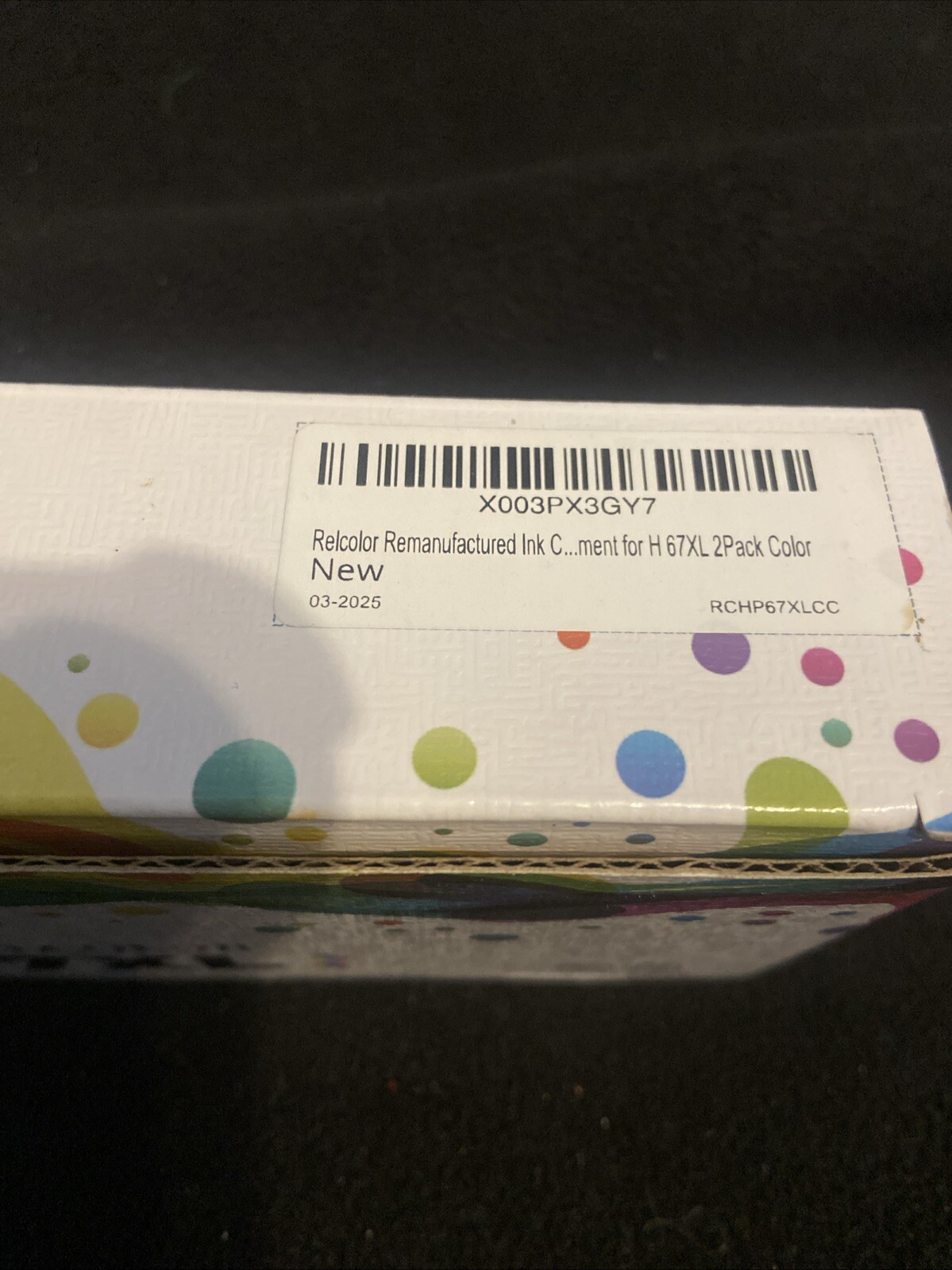 Genuine 2-Pack HP 67XL Color ink cartridges