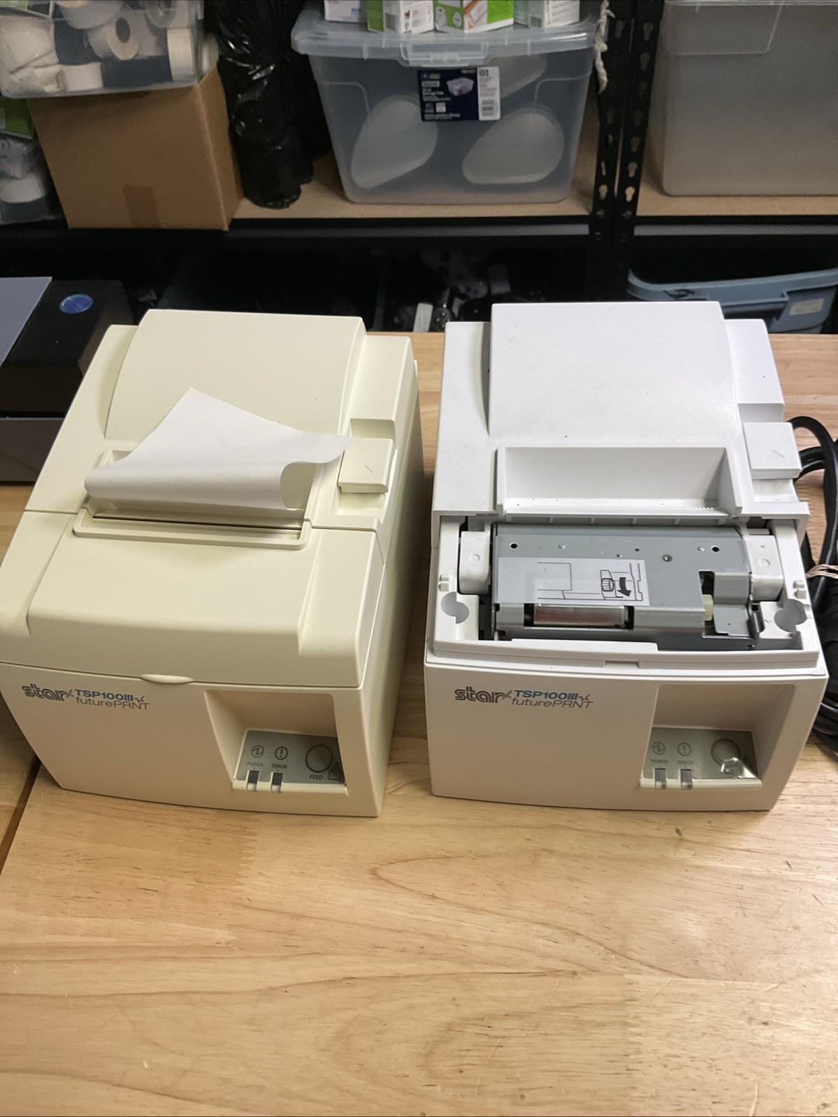 Star Micronics TSP100IIIBI / TSP143IIIU USB Thermal Receipt Printer POS – WHITE