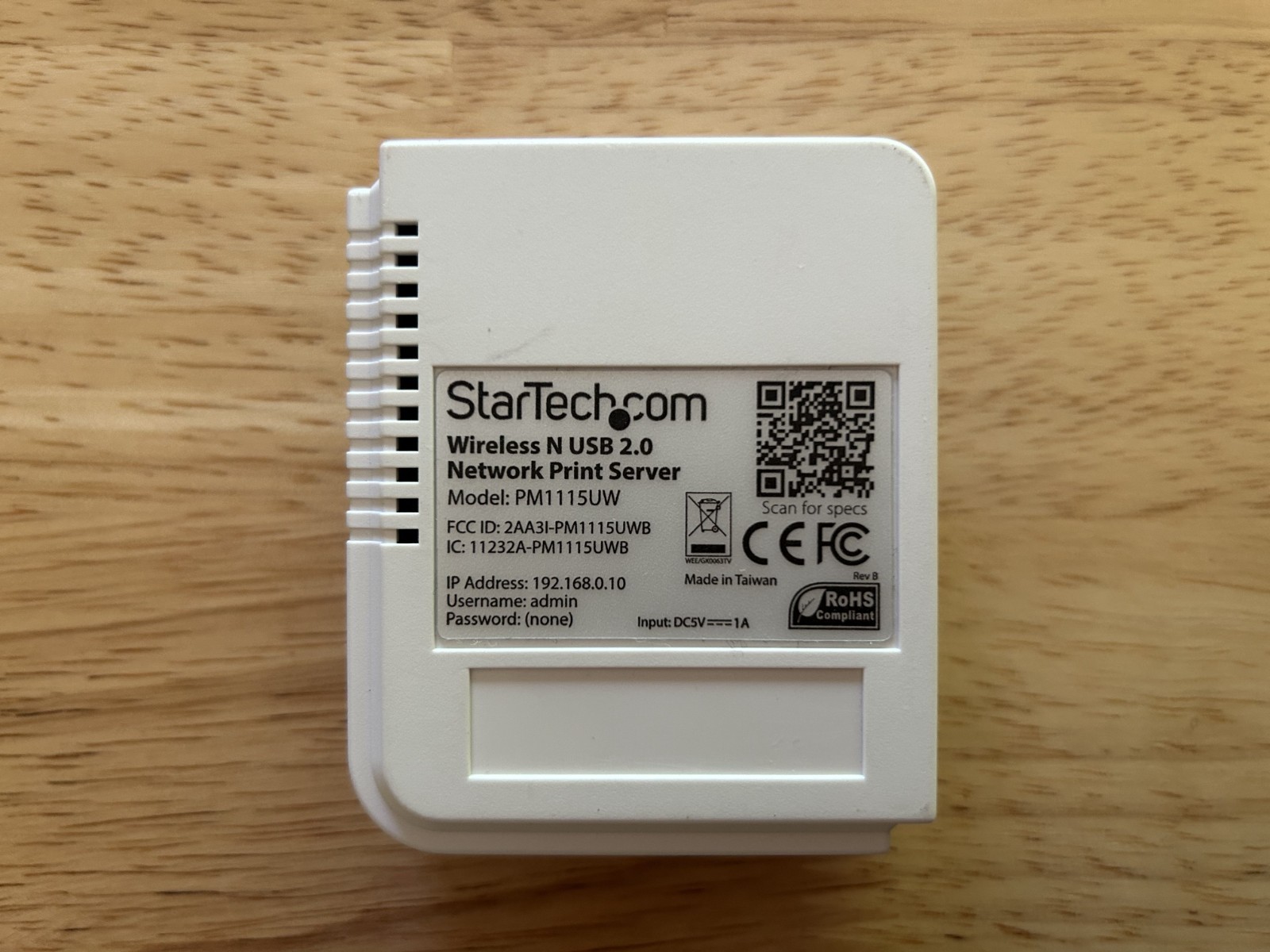 Zebra GX420D Thermal Printer, Cutter, Power Adapter, and wireless router