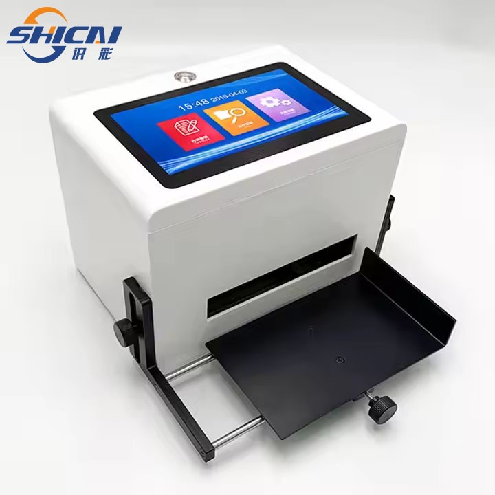 Desktop inkjet printer, canned bottle cap packaging barcode date printingmachine