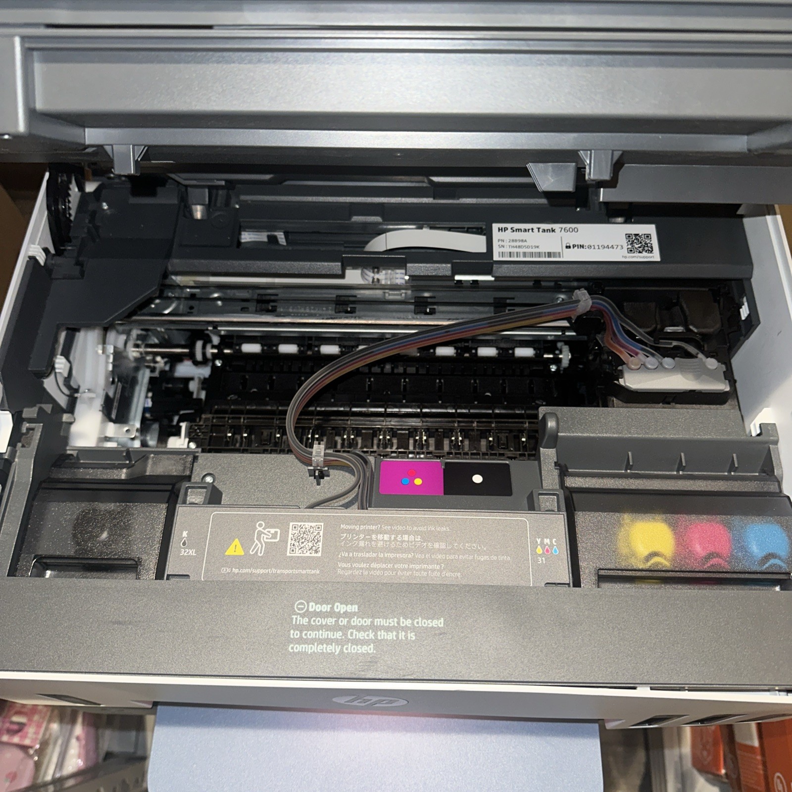 hp smart tank 7602 all-in-one inkjet printer