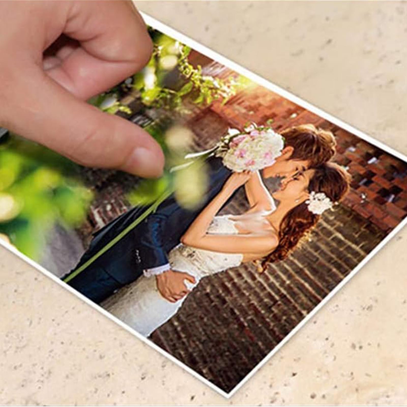 Schliersee 100 Sheets 200 GSM Printer Paper for 5×7 Photo Paper, White