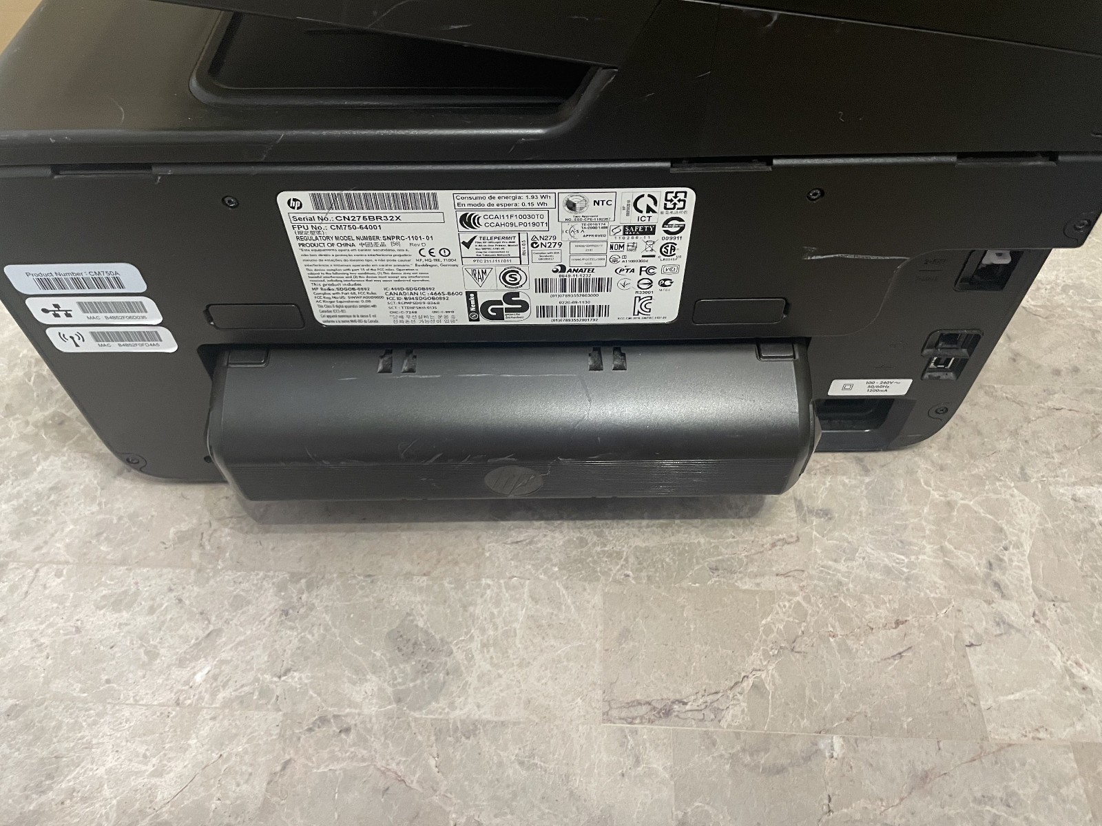 HP Officejet Pro 8600 Plus Wireless All-in-One Printer