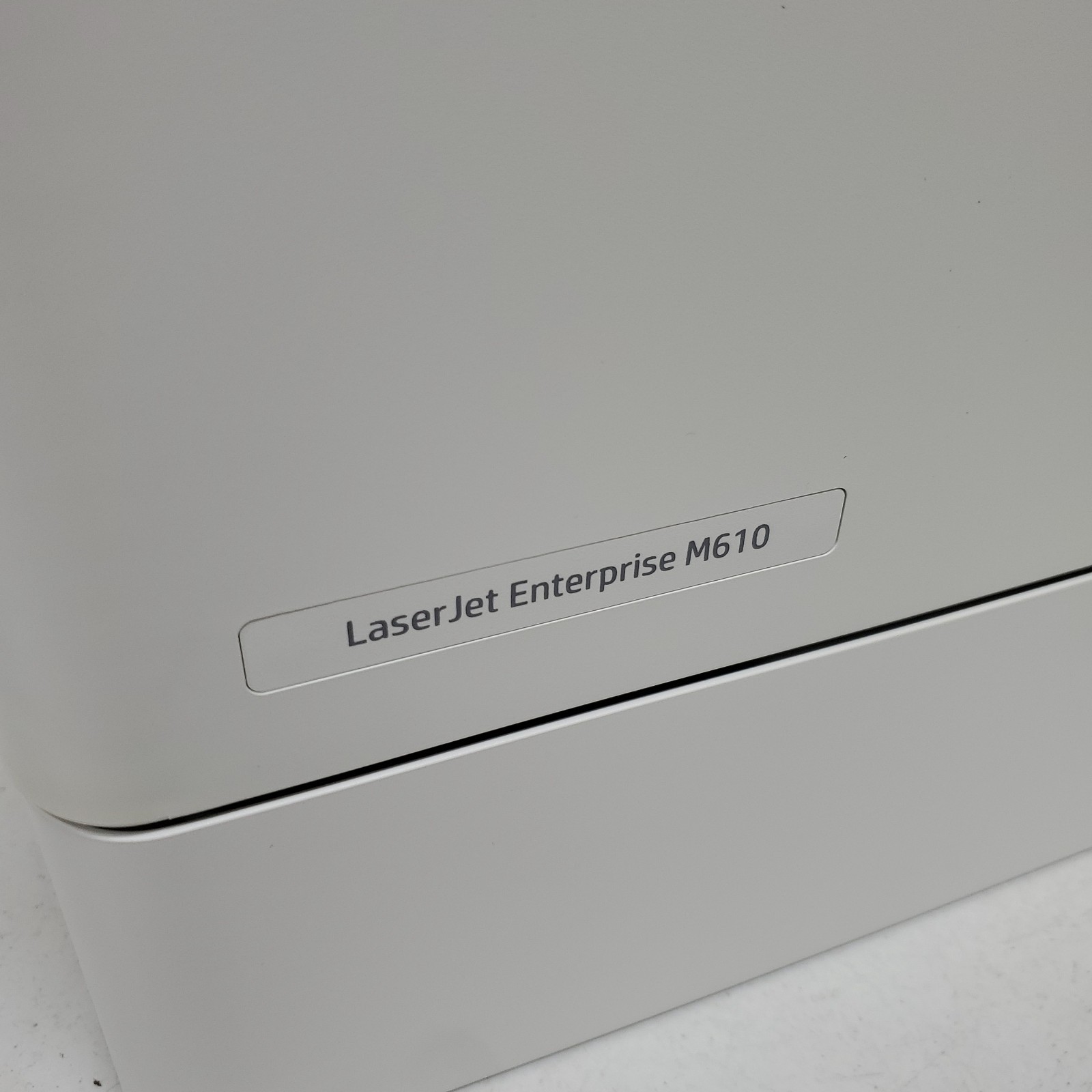 HP LaserJet Enterprise M610DN Black White Printer W/Toner Duplex Network