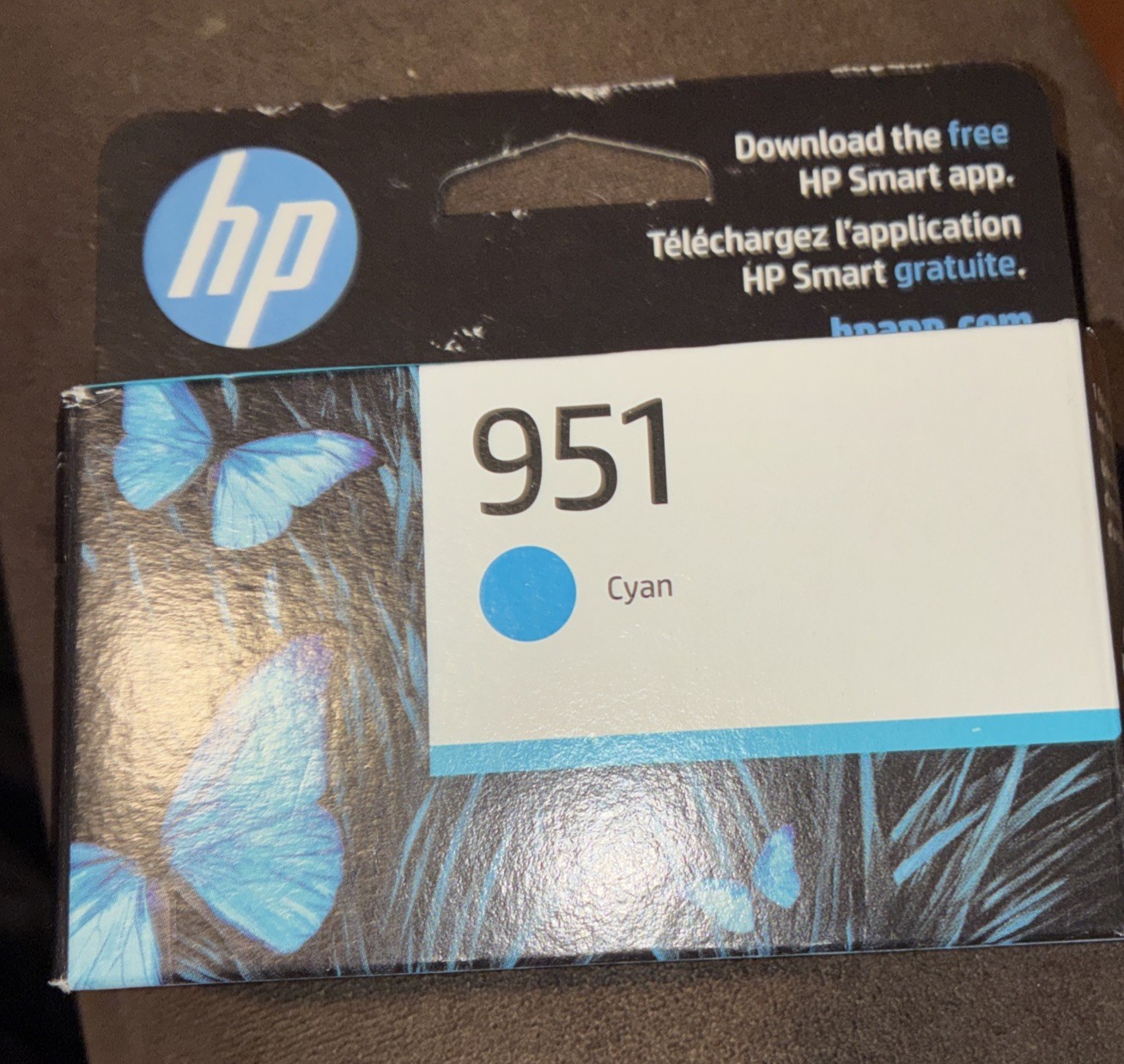 Genuine OEM HP 951 Cyan Ink Cartridge Best Buy: 11/2026 Sealed NEW