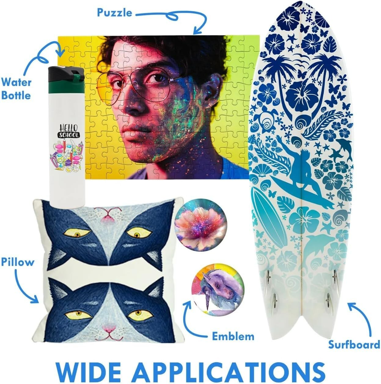 Sublimation Ink Fit for Epson printers EcoTank 522 ET-2400 2800 4800 2803 4700