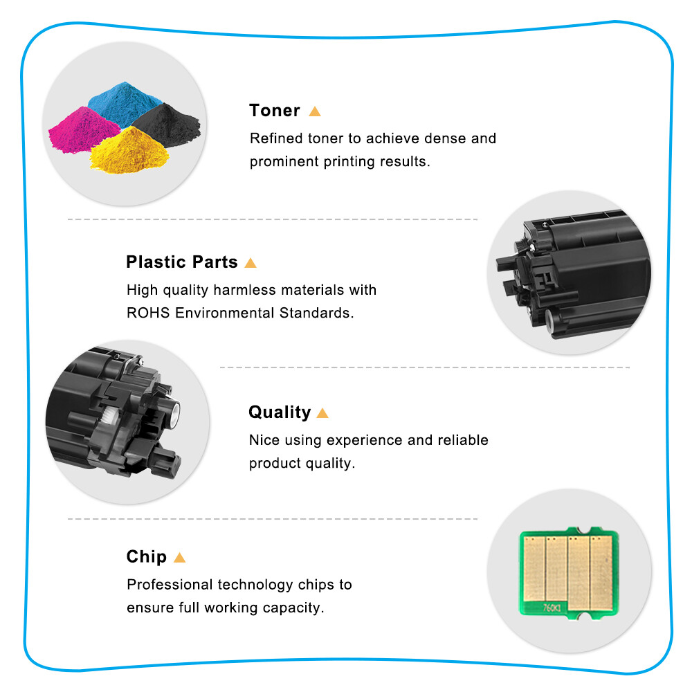 2PK TN229XL TN229 Toner Black Compatible for Brother TN229XLBK Toner Cartridge