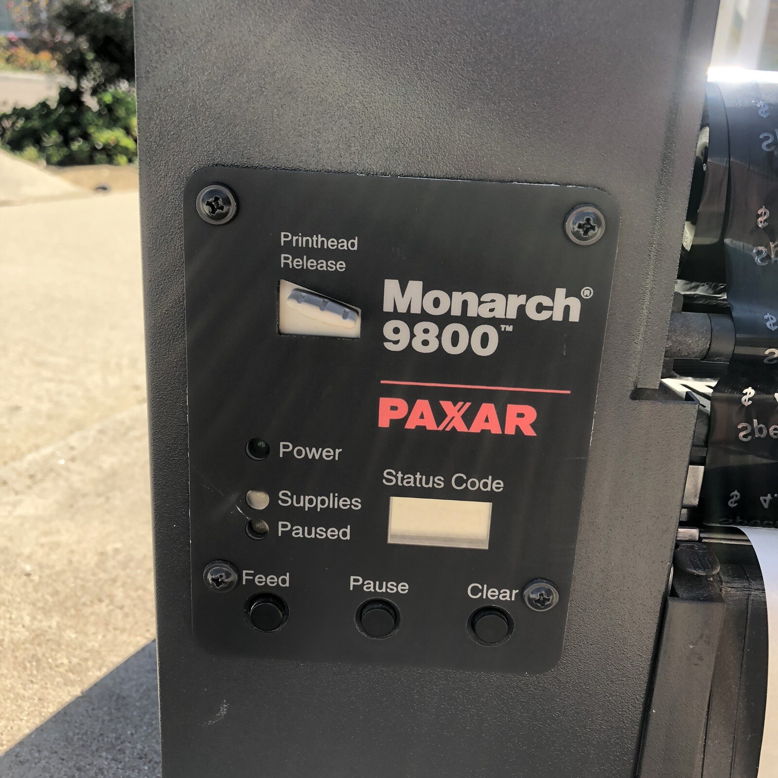 Avery Dennison Monarch Legacy 9805 Printer W/ Serial Port (RS-232C)