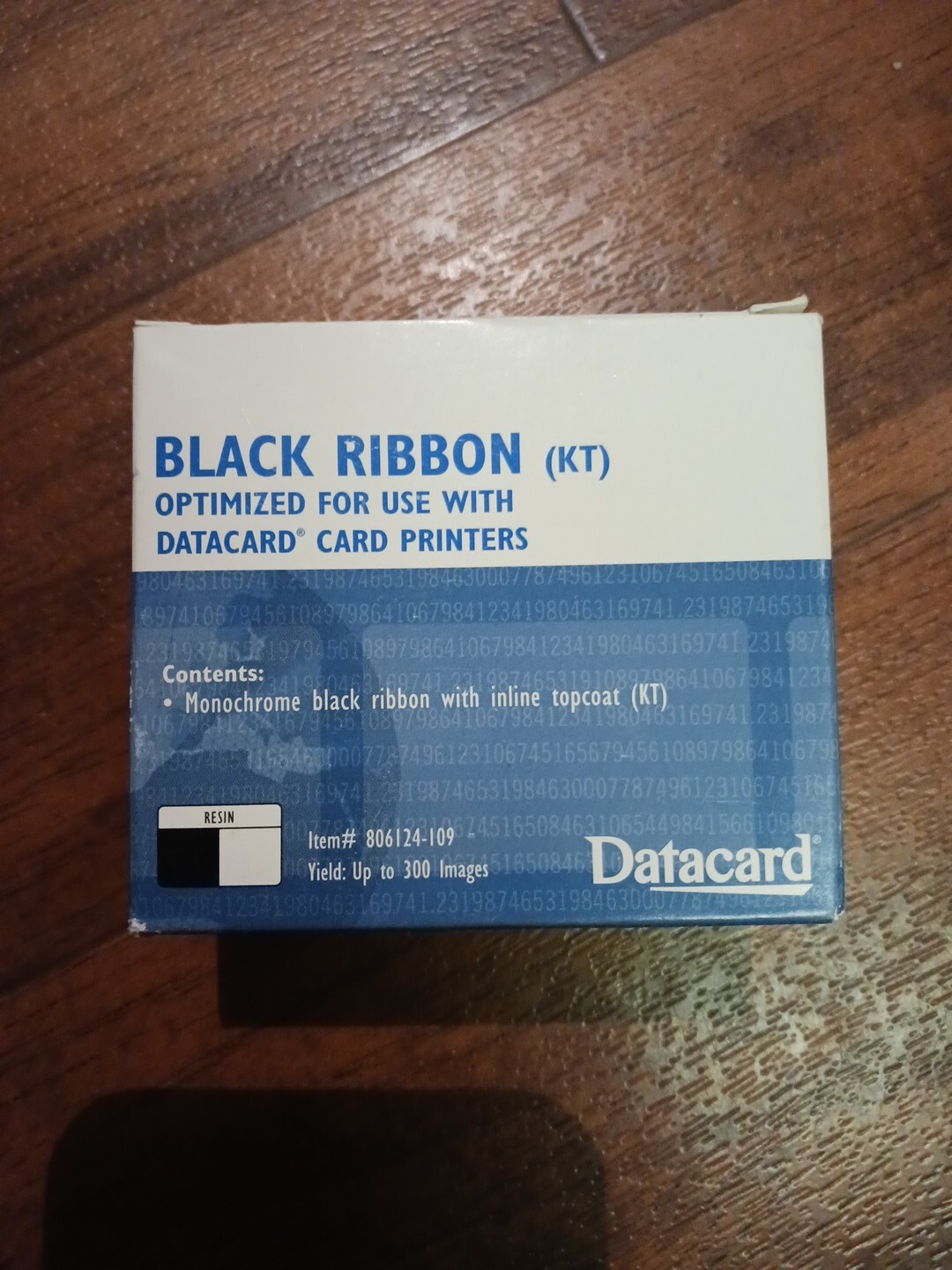Genuine Datacard Black Ribbon 806124-109 Optimize For Use Data Card Printers