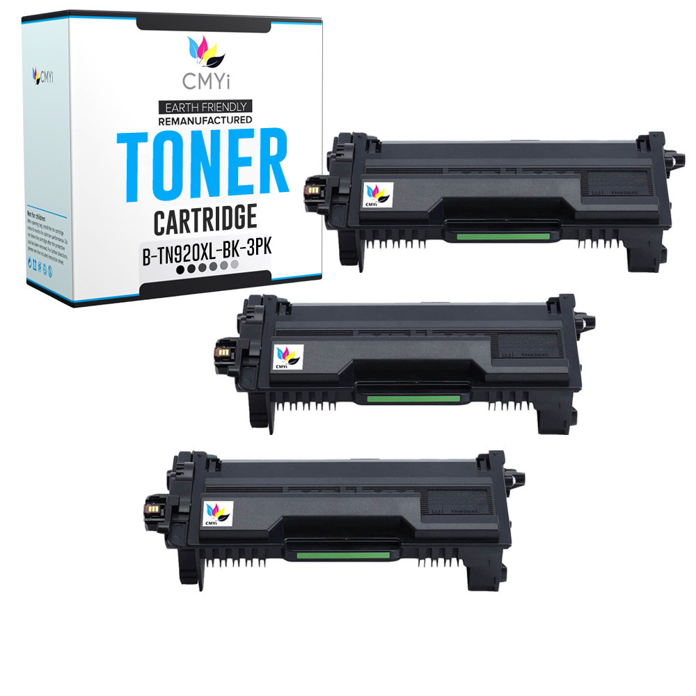 3PK Compatible TN-920XL Toner Cartridge for Brother MFC-L5710DN L5710DW L5715DW