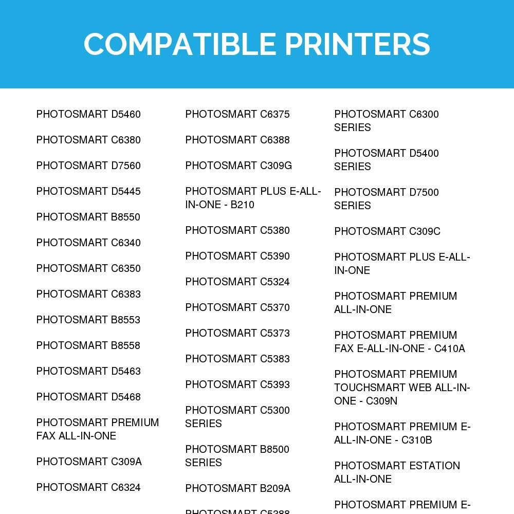 4PK CN684WN for HP 564XL BLACK Inkjet Cartridge PhotoSmart C6300 D5400 B210 C510