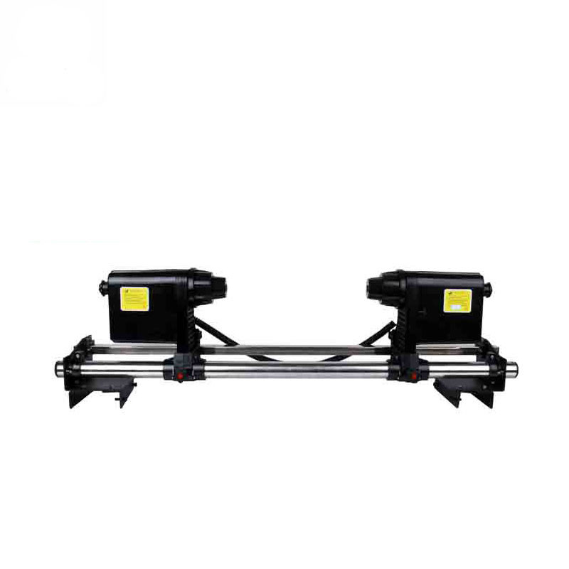 New Arrival 110V Printer Paper Receiver Roll Media Take Up Reel With Two Motors